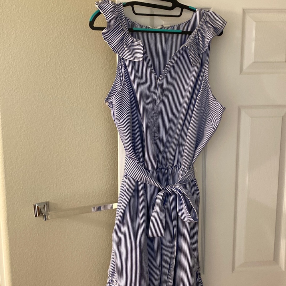 Ruffle spring dress!